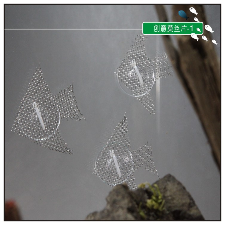 优质高透明扎带吸盘 进出水固定创意莫丝片莫斯墙制作 固定悬浮球详情8