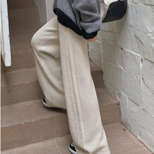 绵羊绒polo领毛衣开衫女秋冬外搭设计感小众慵懒针织开衫外套详情16