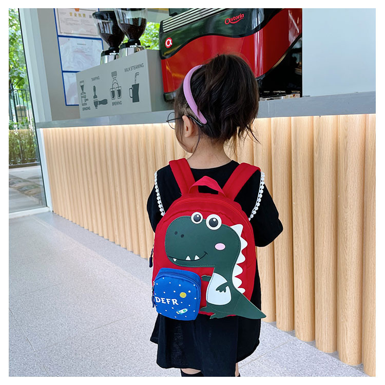 Bolsa de niños 2021 nuevo diseño de dibujos animados lindo animal mochila zoic niña kindergarten mochila bebé pequeña pic 7