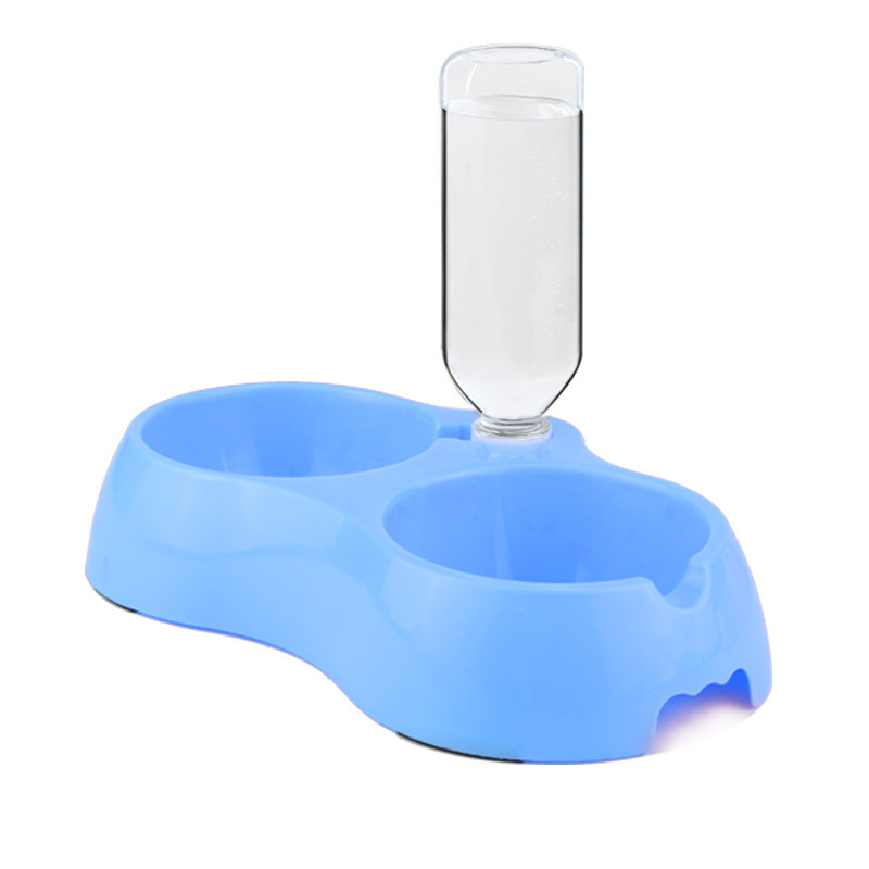 Dog bowl, automatic drinking water, dog supplies, dog food bowl, pet bowl, drinking water, dog bowl, plastic automatic drinking water, pet bowl pic 3