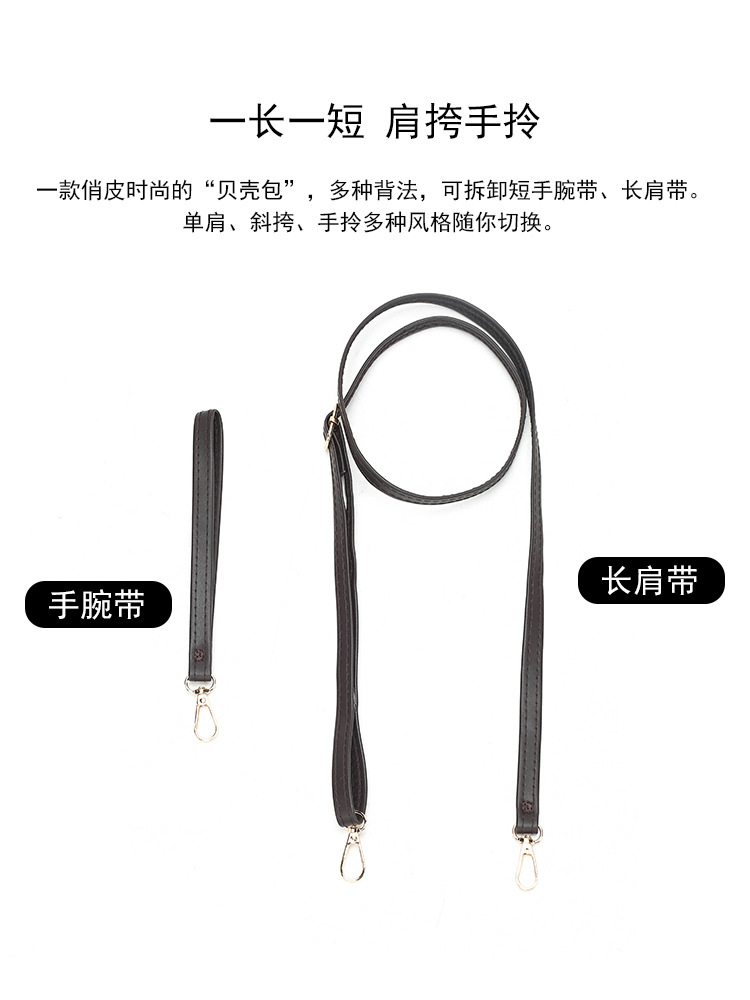 软皮妈妈包女2025新款时尚韩版简约单肩挎包女士手提包详情2