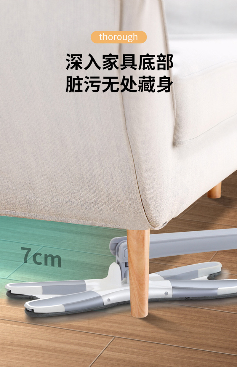 蝴蝶拖把免洗手一拖净 懒人干湿两用拖地神器 家庭宿舍拖布清洁工具 其他分类适用详情13