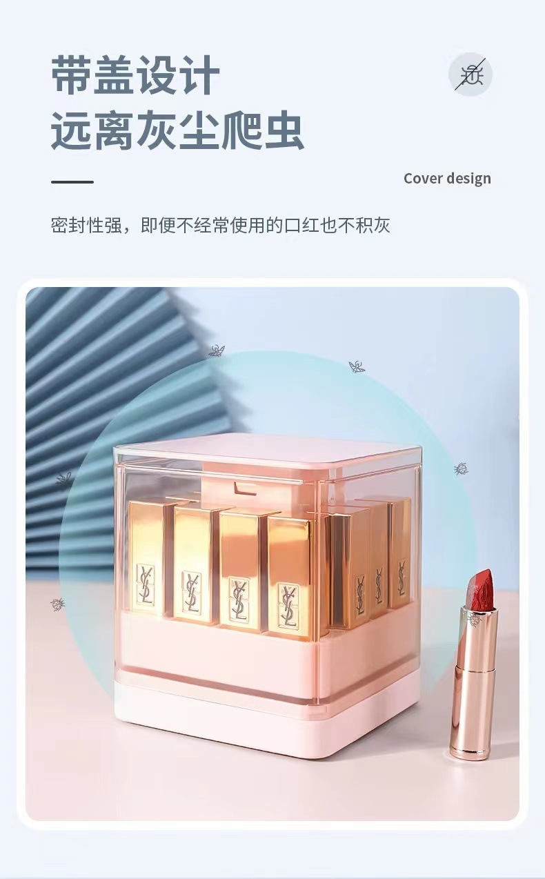 桌面 整理塑料口红盒 详情1