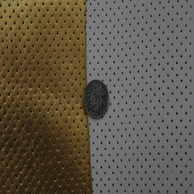 The manufacturer offers 2.5mm perforated diving fabric for luggage, diving fabric, and gold-embossed clothing and shoe fabric pic 124