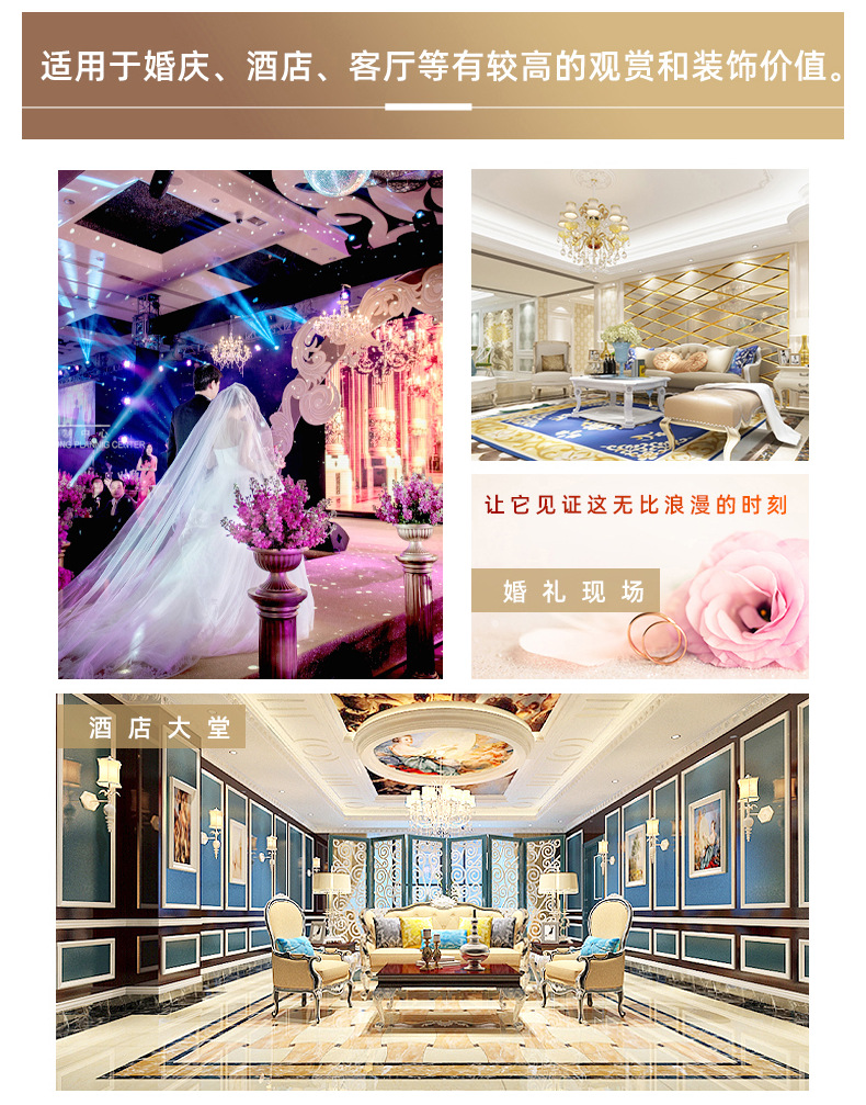 跨境家用零食糖果托盘穆斯林节日用品餐盘铁艺长方盘果盘家居装饰详情23