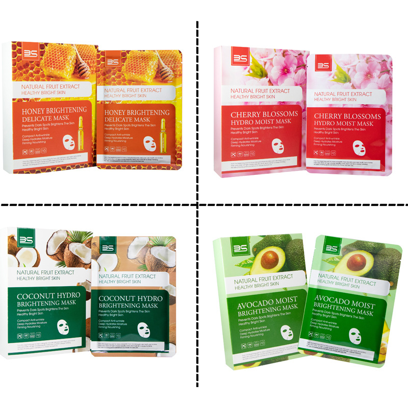 跨境外贸牛油果水果面膜补水保湿滋润嫩滑肌肤柠檬蓝莓现货批发详情2