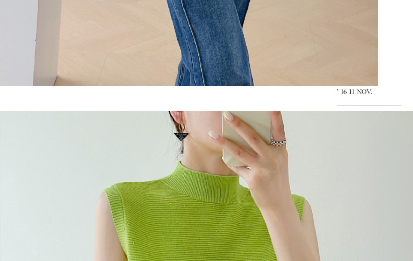 马甲毛衣女装2023年秋季新款无袖背心羊毛衫女士半高领针织衫羊毛详情35