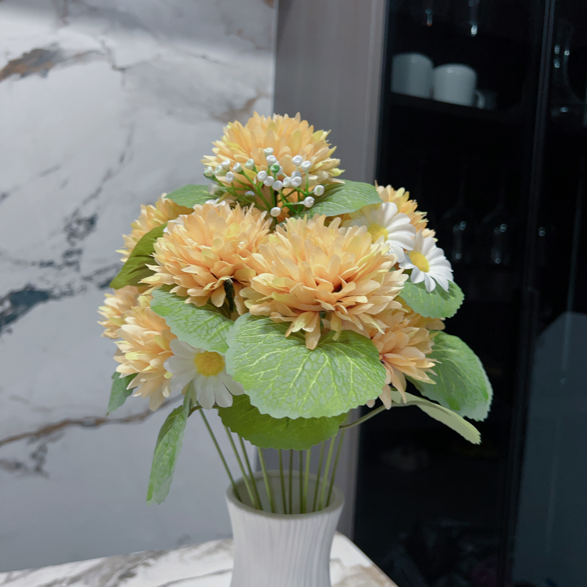 Wholesale of rose bouquets, artificial flowers, hotel, home, living room, country-style, classical photography props and decorative items pic 4