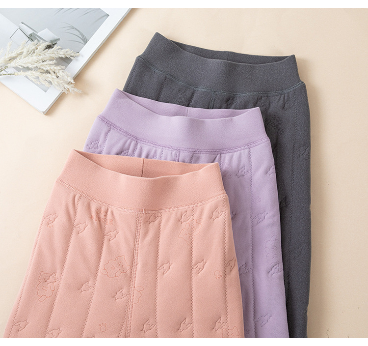 儿童保暖裤冬季加绒加厚内穿女童男童棉裤羊毛秋裤中大童详情19