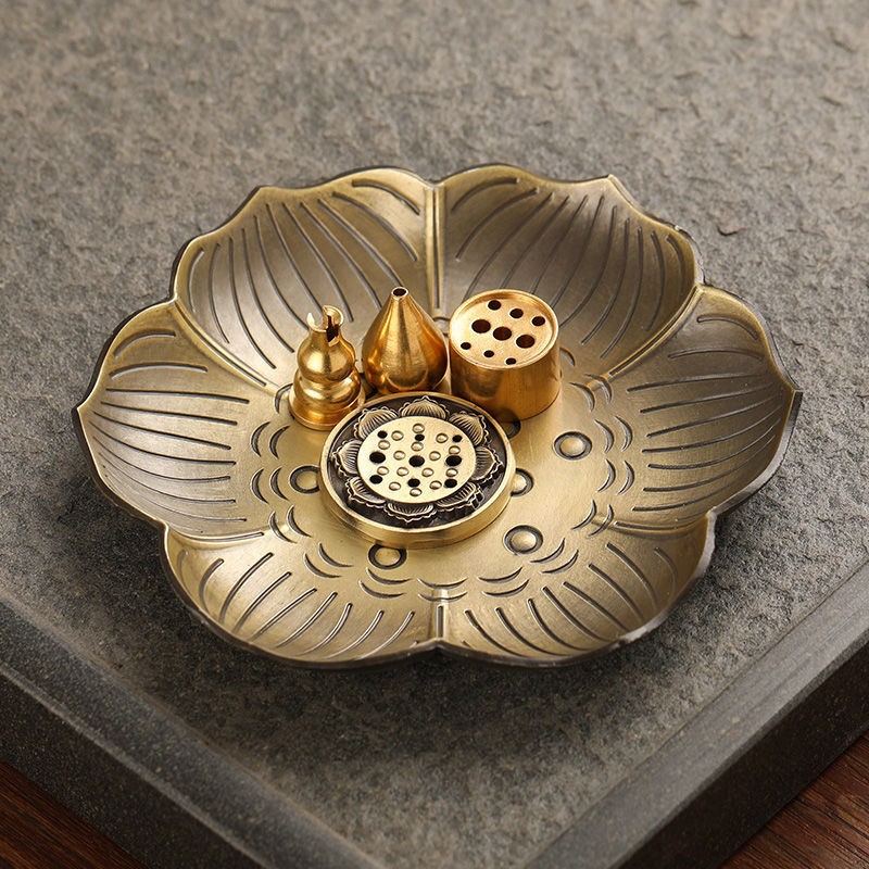 Creative new plum blossom-carved incense coils, incense holders, horizontal incense holders, incense sticks, vertical incense burners and incense holders pic 4