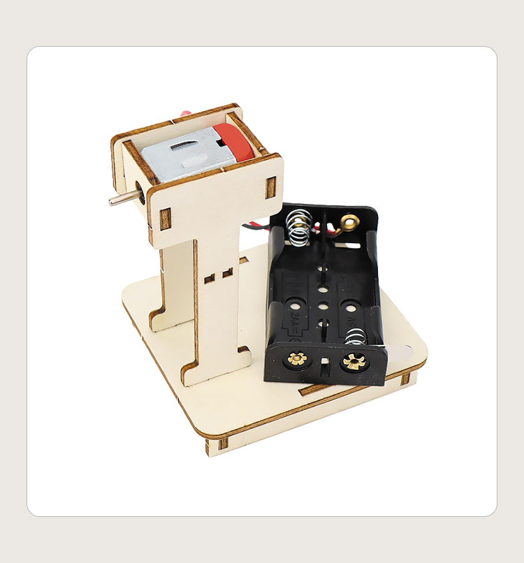 DIY自制科技小制作 小学生趣味物理电路实验材料包 手工发明电风扇投影仪套装详情8