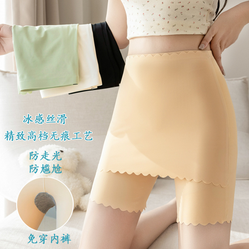 Pumpkin pants, a cute summer girl, breathable and leak-proof leggings, loose safety pants, Japanese lolita, can be worn over shorts pic 4