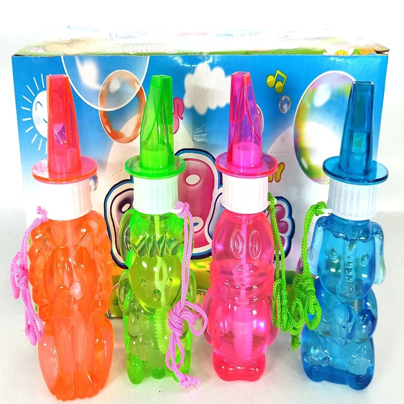 Factory wholesale animal whistle bubble water and fruit whistle bubble water pic 5