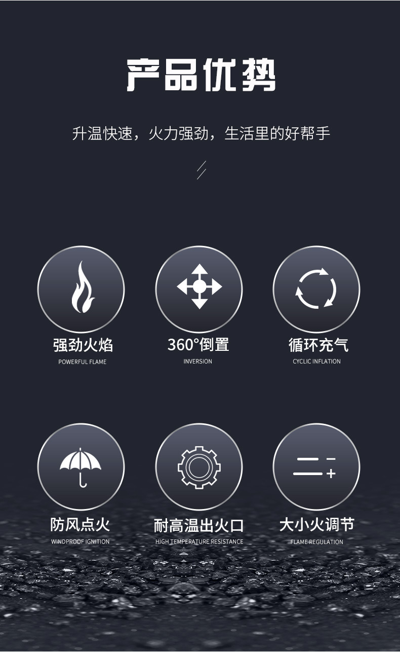 Wholesale cigar-specific moxibustion lighters, windproof direct spray household igniters, cooking spray guns pic 13