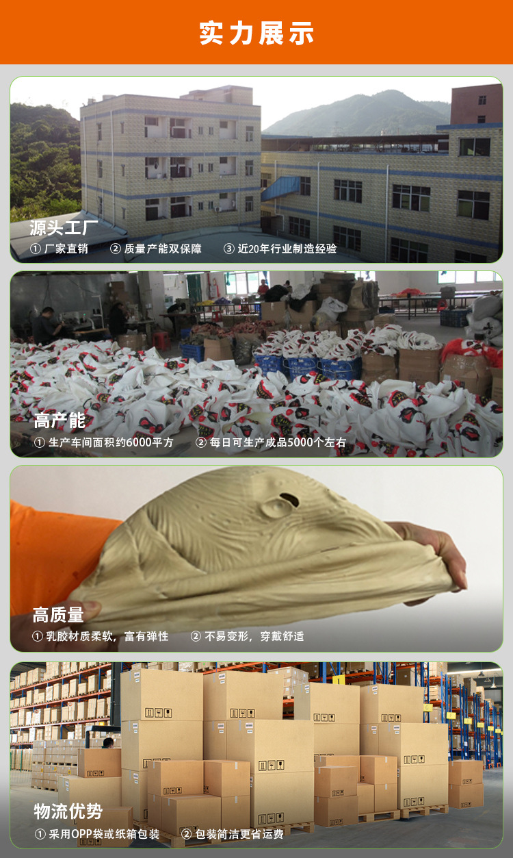 惊声尖叫恐怖面具头套化妆舞会伤疤鬼脸头饰万圣节派对恶搞装饰详情7