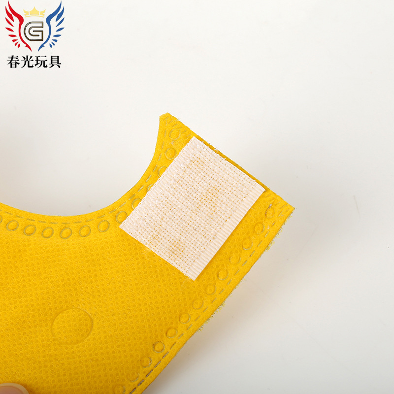 Cartoon and cute golden fabric crowns, popular cross-border sales for foreign trade, dance performance costumes, king crowns wholesale and customization pic 7