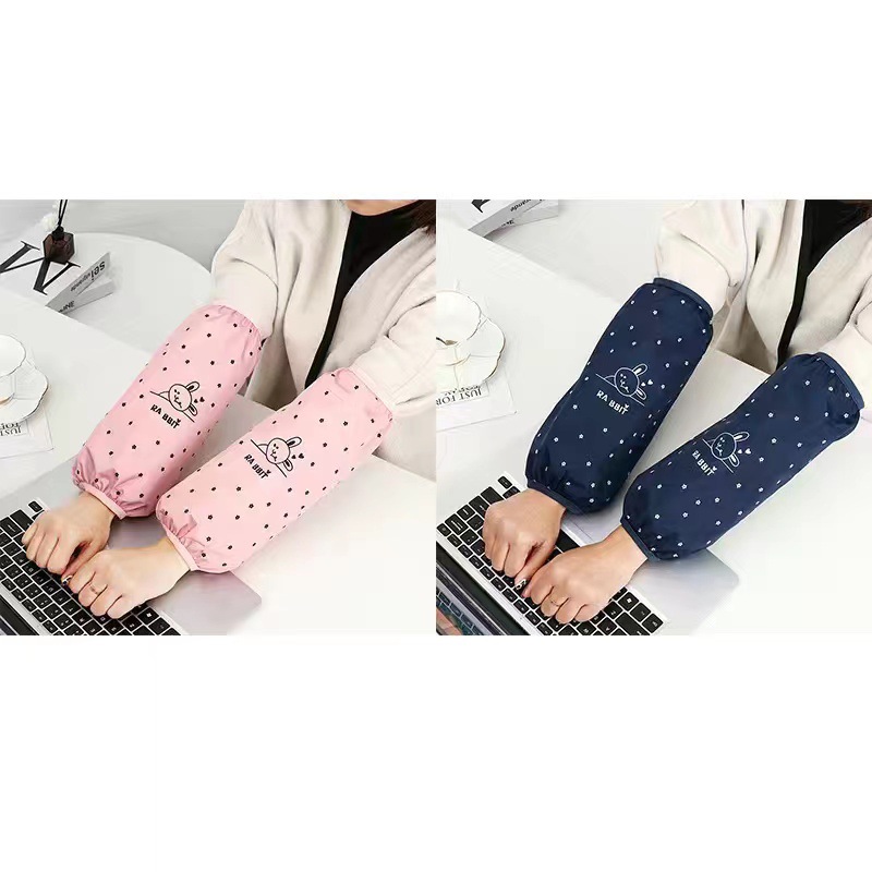 袖套男女加长款成人秋冬工作上班宽松透气纯棉布护袖防油污手臂套详情8