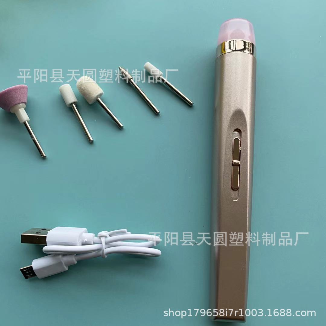 USB electric nail polish grinding machine, pen-type nail trimmer, electric polishing, dead skin removal, nail trimming and grinding machine, exclusively for export. Exclusively for export pic 20