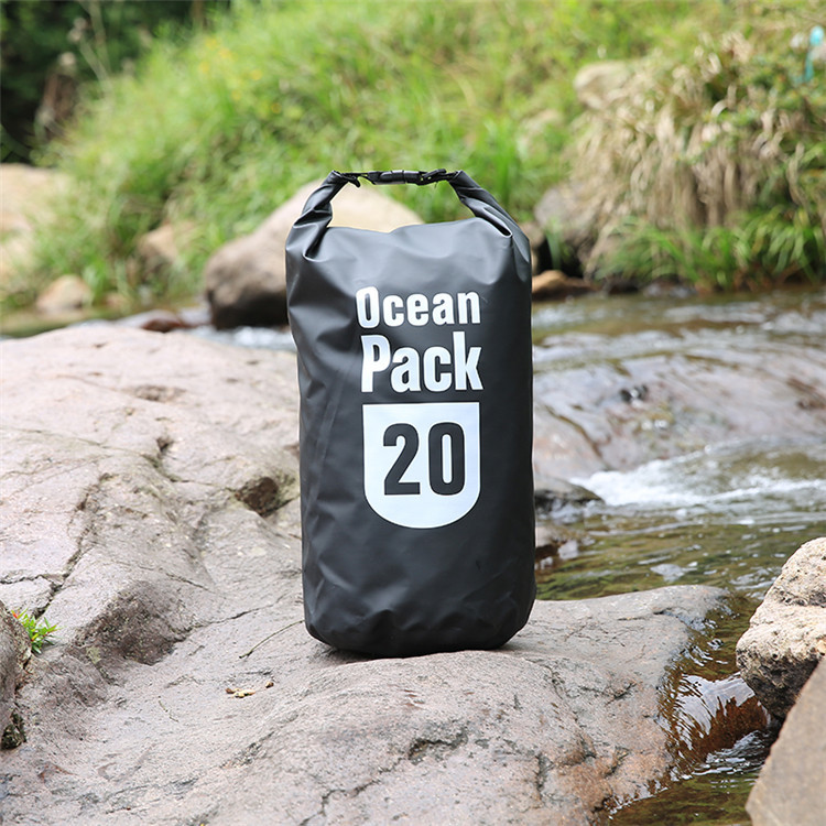 Factory direct supply of outdoor drift bucket bags, sports waterproof bucket bags, colored waterproof fabric bags, beach camping backpacks pic 31