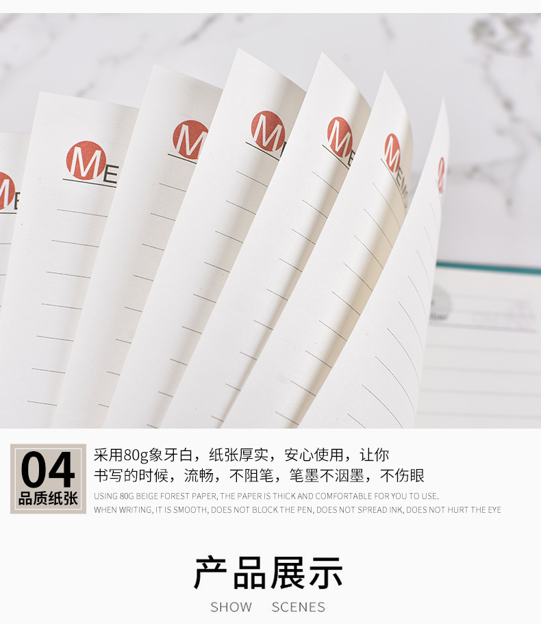 Factory wholesale business a5 notebooks, creative a6 notepads, simple a4 diaries, quality notebooks and accounting books pic 29