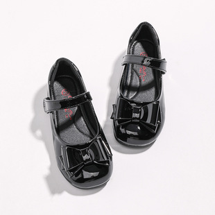 女童皮鞋2024新款红色公主鞋春夏季宝宝小女孩平底单鞋儿童软底鞋详情15