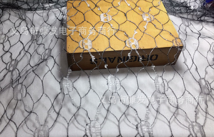 Factory direct sales of net yarn, lace, spider web fabric, clothing fabric, handicraft fabric pic 12