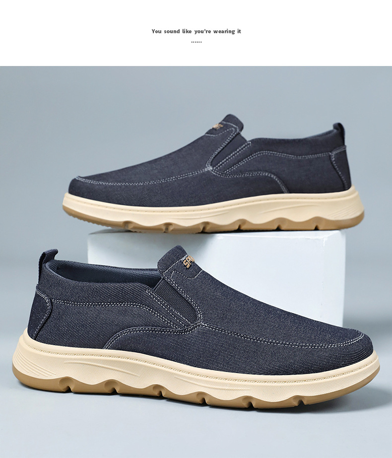 老北京布鞋2024秋季跨境运动风格新款透气软底男单鞋代发批发详情21