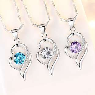 足银999纯银项链子无吊坠锁骨链简约正品999首饰冬季毛衣链批发详情14