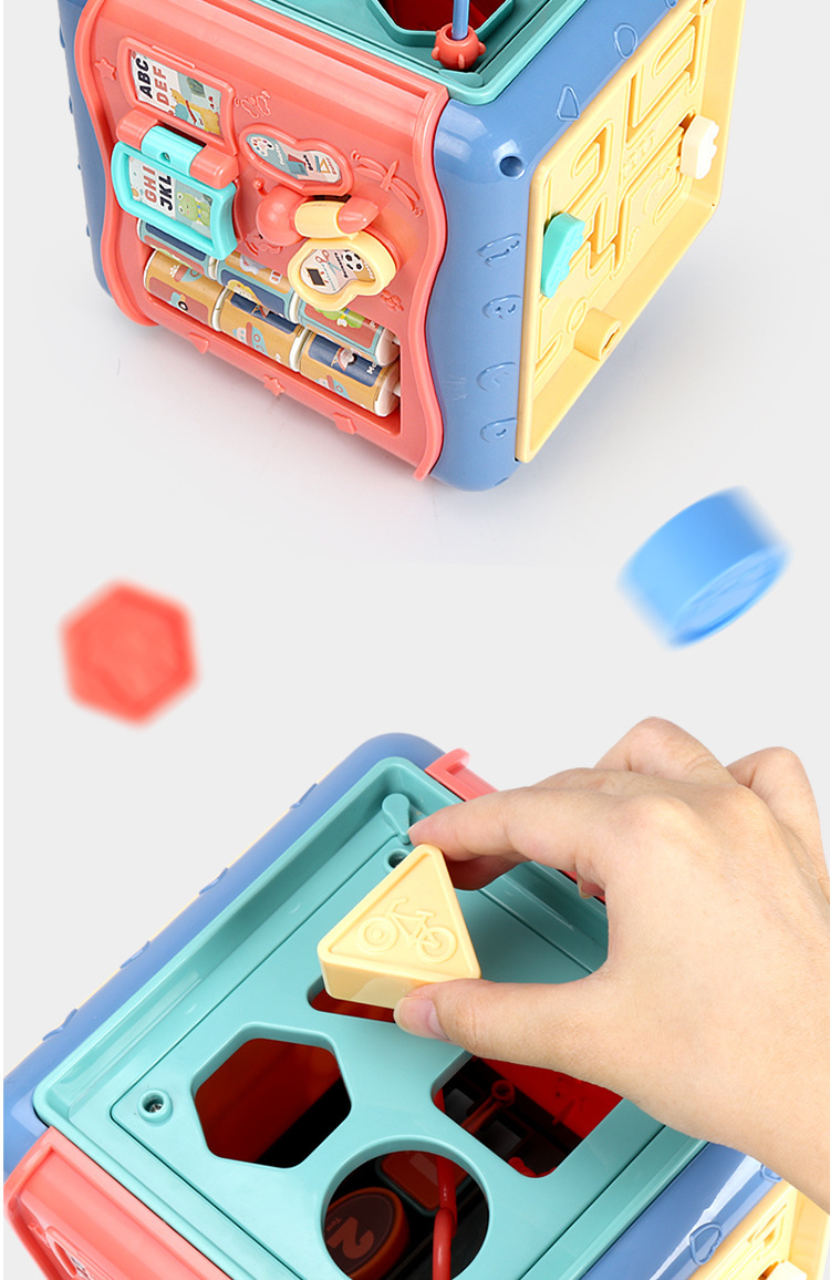 手拍鼓婴儿音乐玩具六面体宝宝0-1岁6儿童拍拍鼓详情9