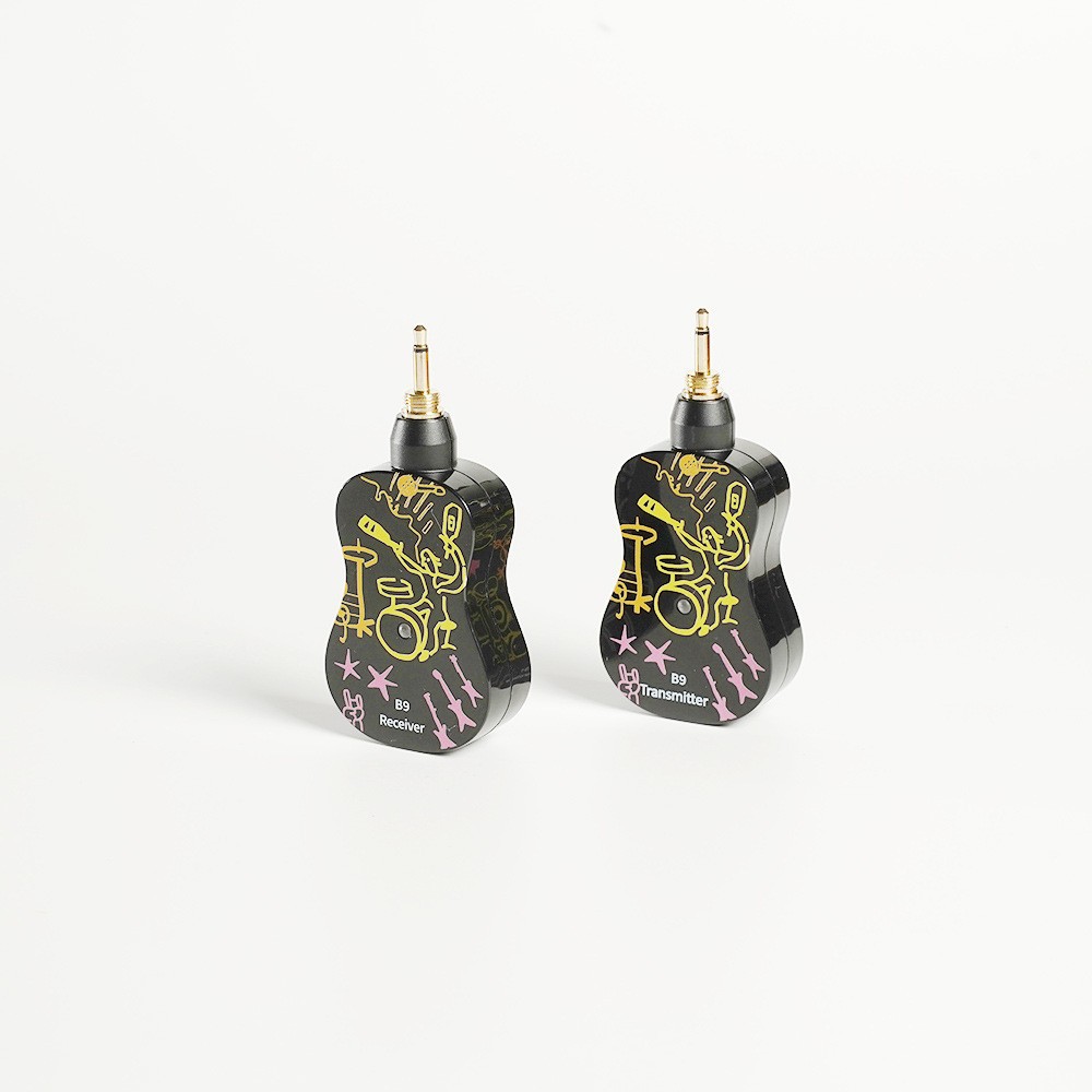 B9 Guitar Wireless Transmission System, electric guitar wireless pickup U-band 2.4G electro-acoustic instrument wireless transceiver pic 8