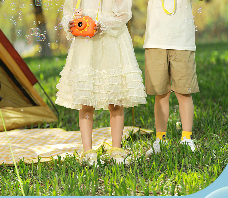 抖音快手网红同款泡泡机 电动音乐泡泡相机吹泡泡儿童玩具手持枪详情44