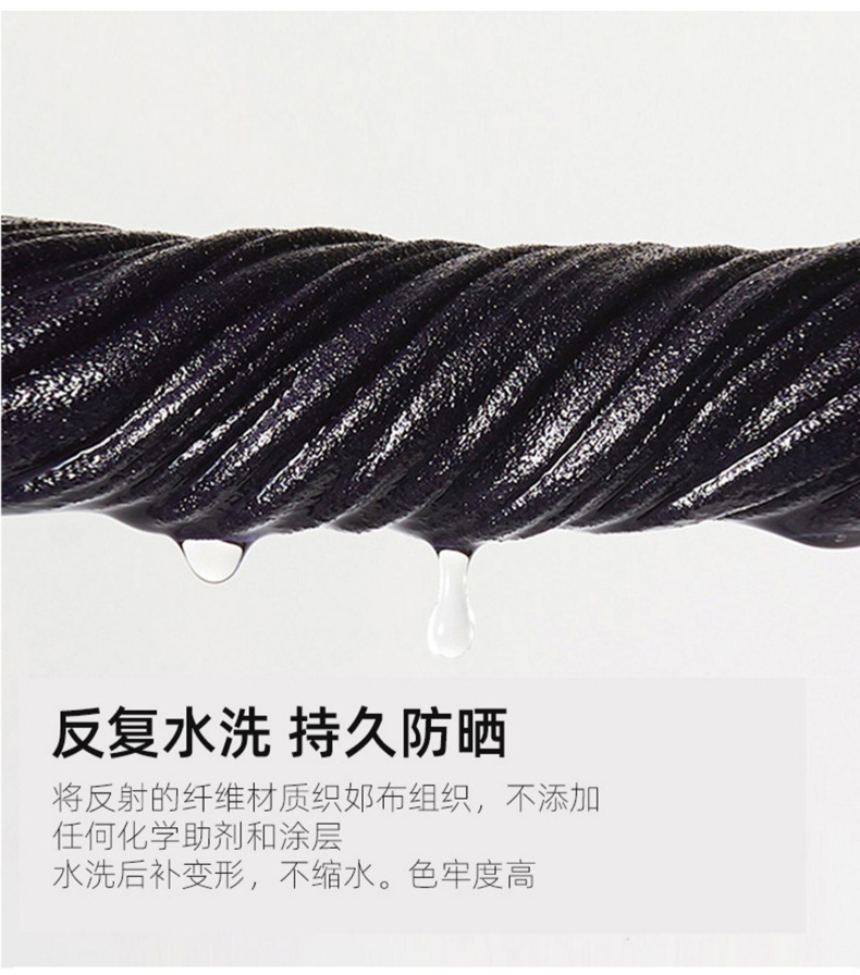 冰袖冰丝袖防晒袖套女夏季防紫外线冰爽男护臂套袖开车手套长款详情12