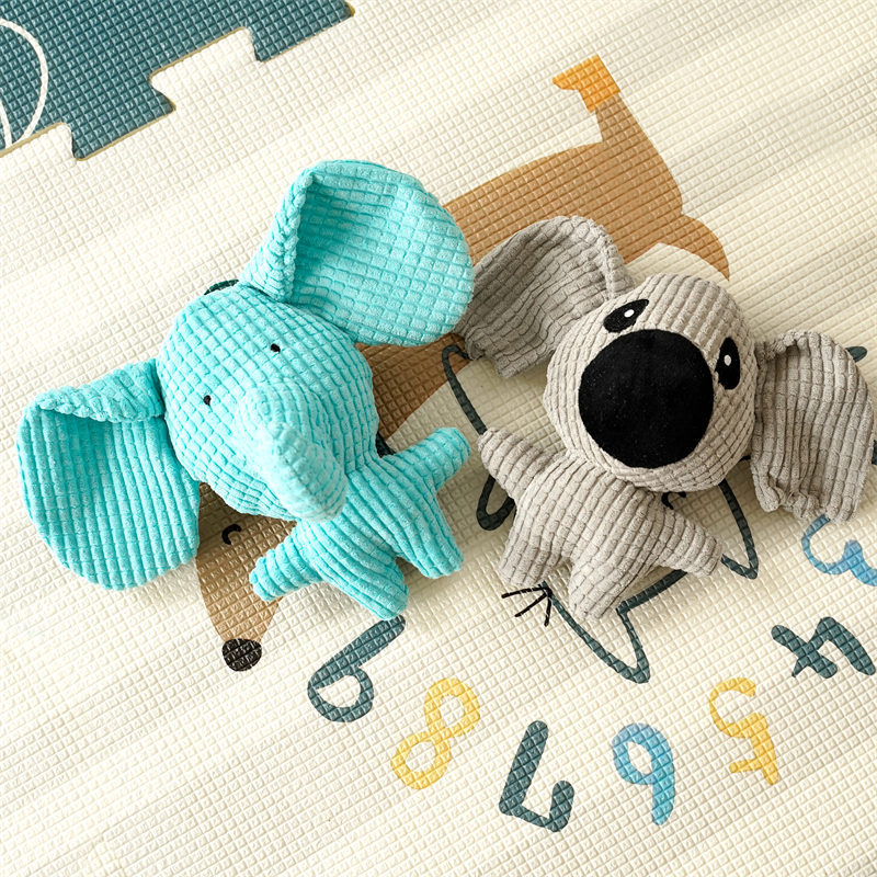 厂家批发宠物玉米绒耐咬磨牙毛绒自嗨泰迪狗狗猫咪发声玩具用品详情4