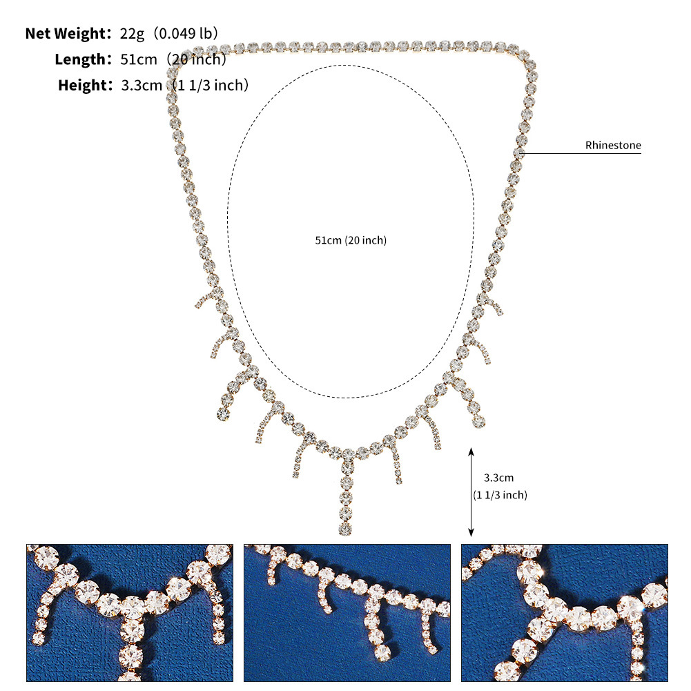 The European and American retro chain headwear features a light luxury design with multiple layers of water diamond headbands and Bohemian-style forehead ornaments pic 29