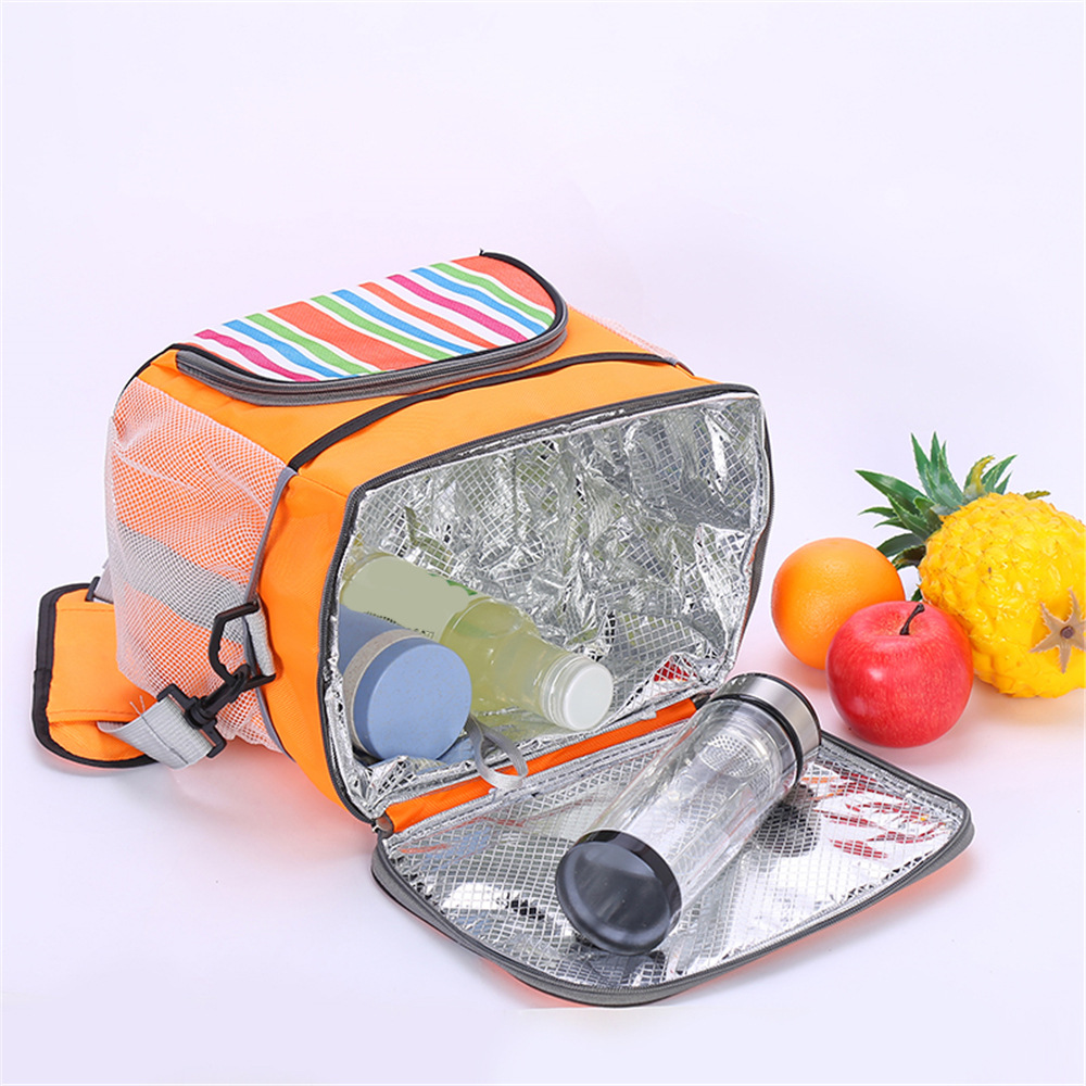 Factory direct sales: Thickened insulated bags, aluminum film bento, lunch bags, large-capacity lunch box bags, hand-held outdoor picnic ice packs pic 12