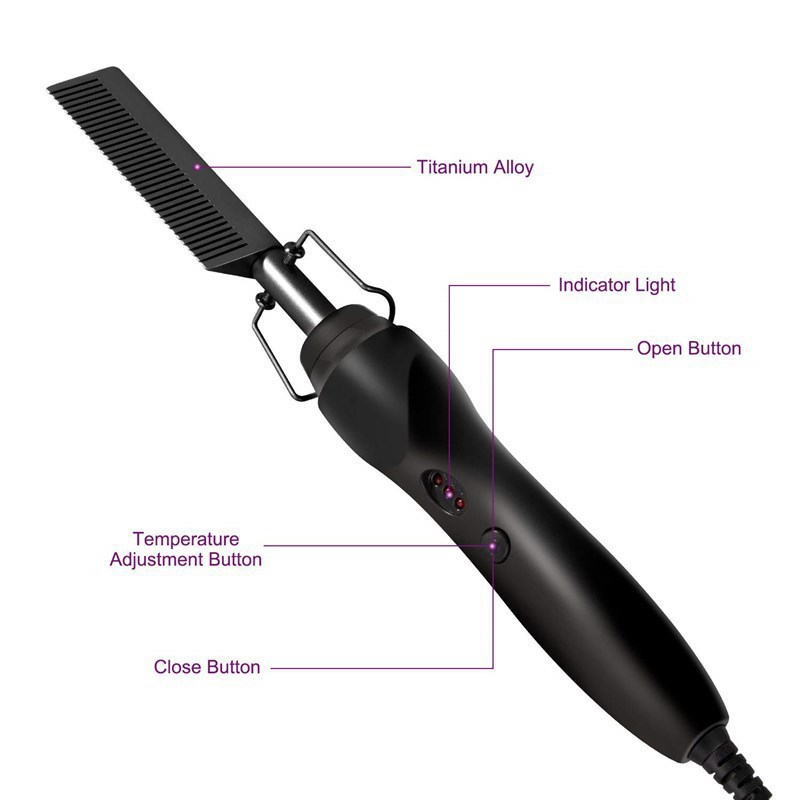 Electric hair straightener pic 3
