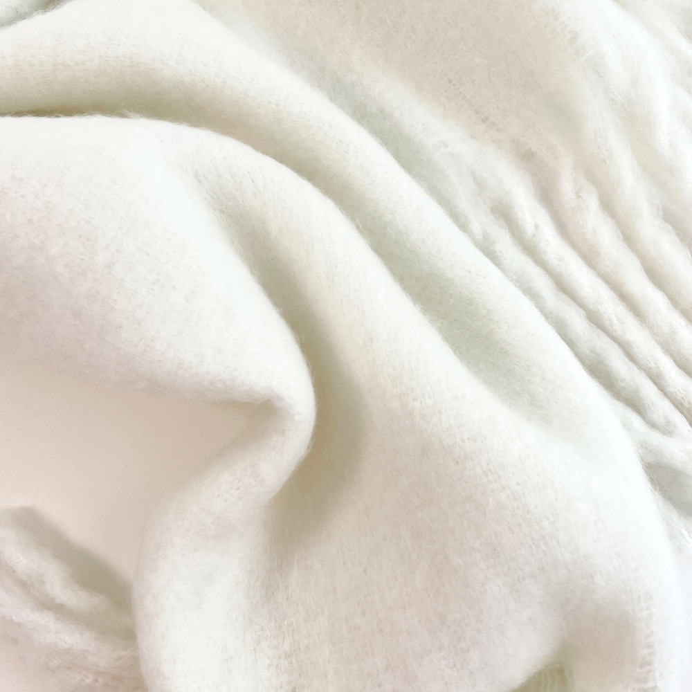 Solid color mohair scarf, sweet potato best-selling warm mid-length scarf, winter shawl, scarf for outerwear, wholesale from Europe and America pic 29