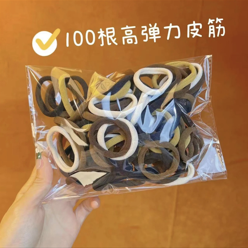 抖音111件套装发夹秋冬新款组合发饰抓夹发圈简约气质头绳详情5