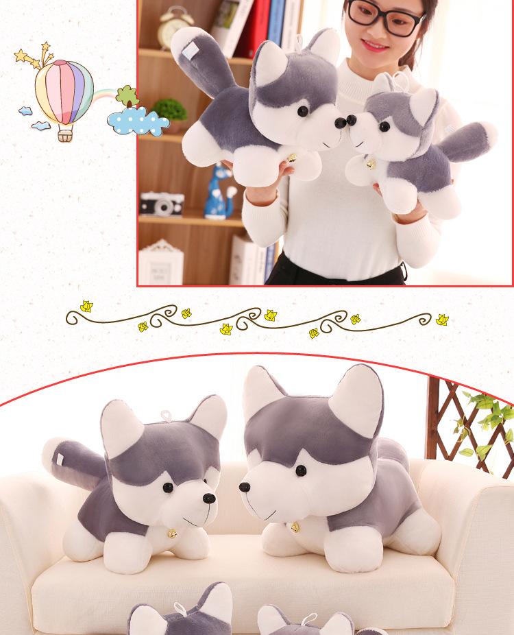 Husky plush toys, cute dolls, creative dolls, decorative items, doll manufacturers wholesale pic 14