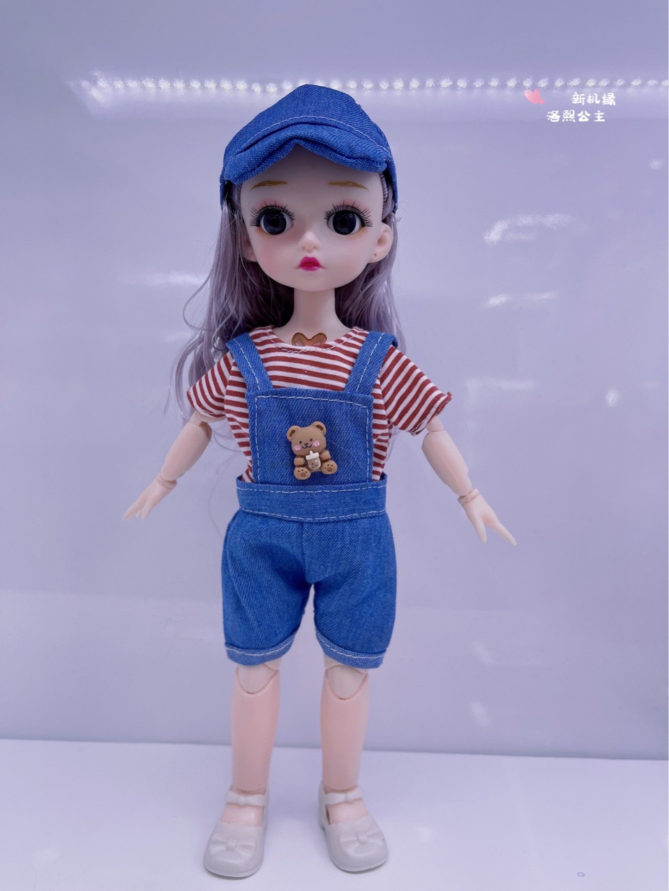 2022新12寸30cm时尚换装芭b比洋娃娃音乐智能唱歌闪灯钥匙扣娃娃详情6