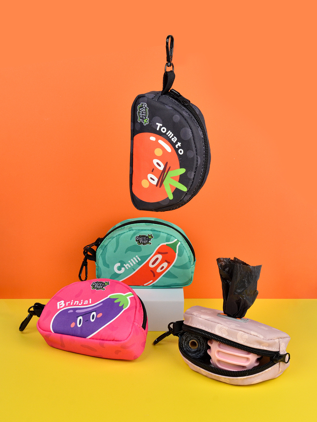 Fábrica de productos para mascotas al por mayor diseñador transfronterizo nuevo diseño para gatos para perros para mascotas dispensador de bolsas de basura para perros pic 3