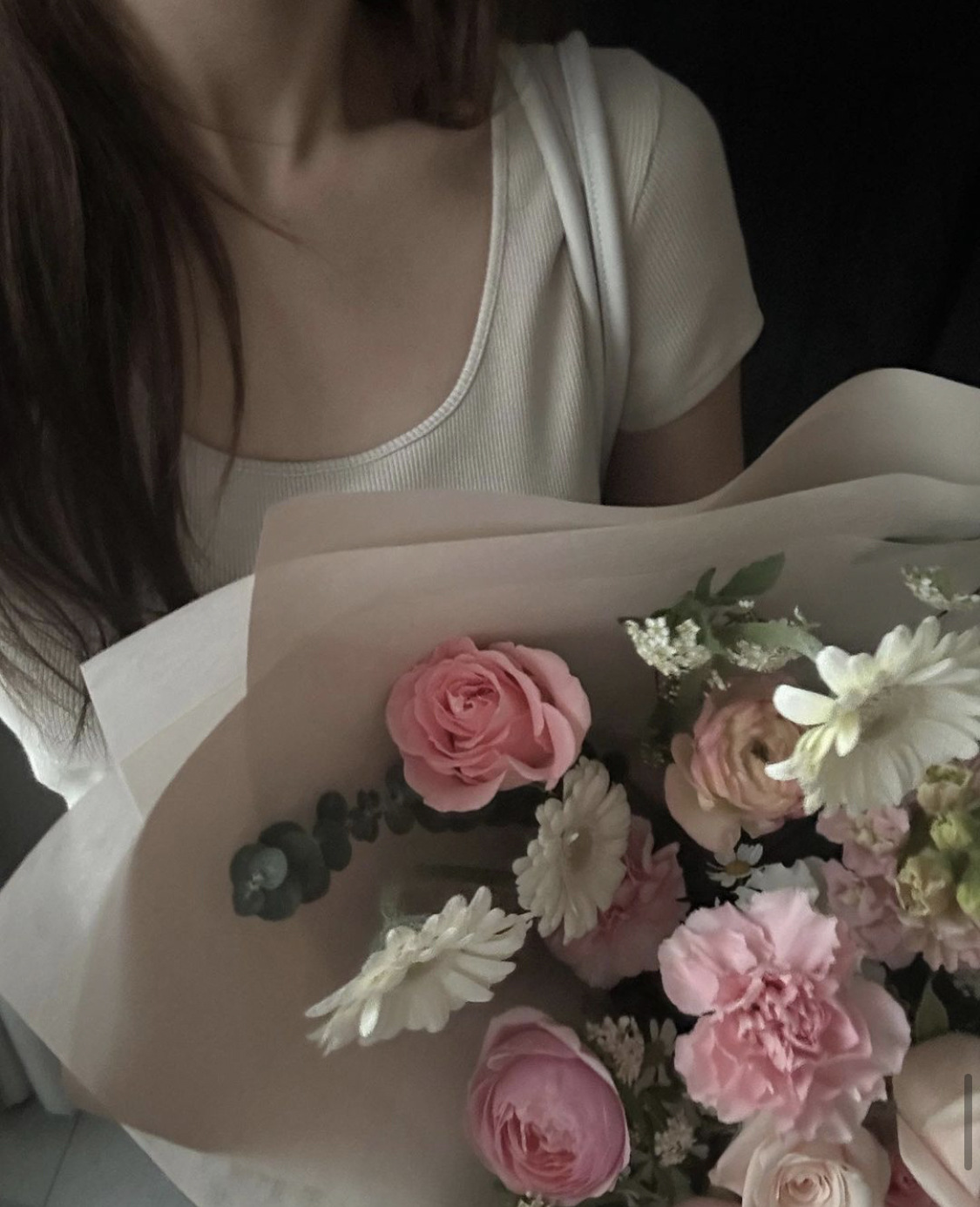 Solid color basic round-neck fitted short-sleeved T-shirt for women, Korean-style Dongdaemun ins simple and casual base layer g*d pic 17