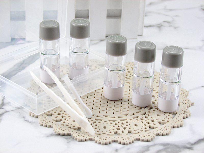 1 to 9 pairs of contact lens cases, hard RGP color contact lens cases, cylindrical lens cases and ok lens cases are in stable supply and exclusively for foreign trade pic 8