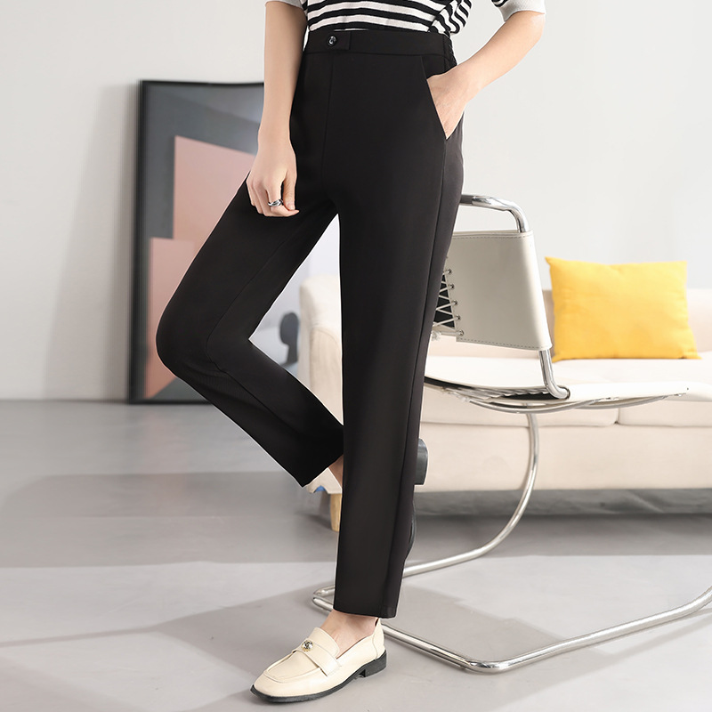 Spicy Girl jeans for autumn girls, high-waisted and slimming 2024 autumn/winter new style, versatile and stylish, loose straight-leg long pants pic 4