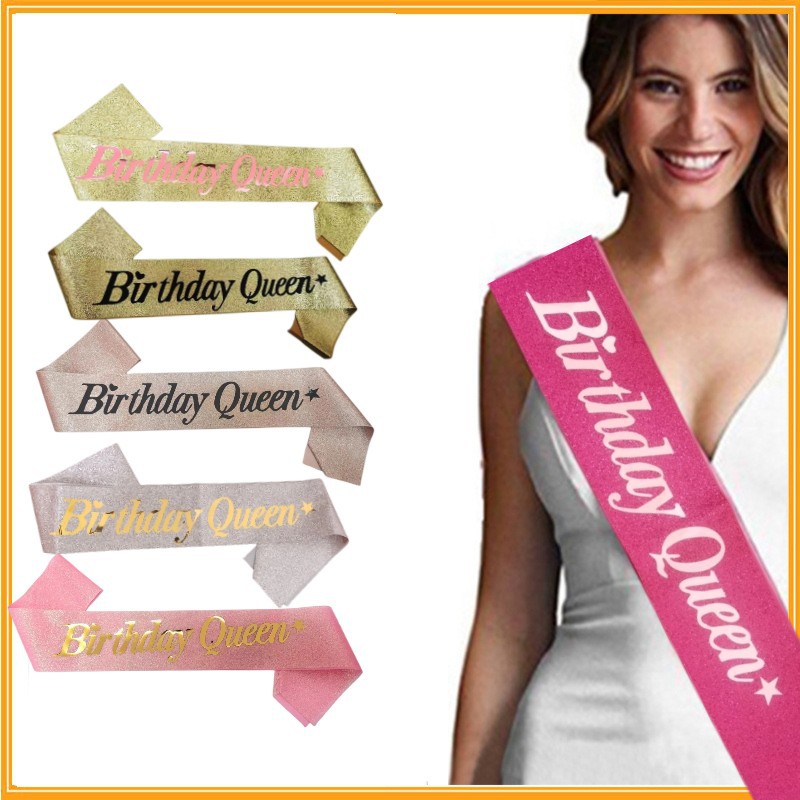 工厂专供空白礼仪肩带生日绶带单层色丁布party肩带单身派对用品详情6