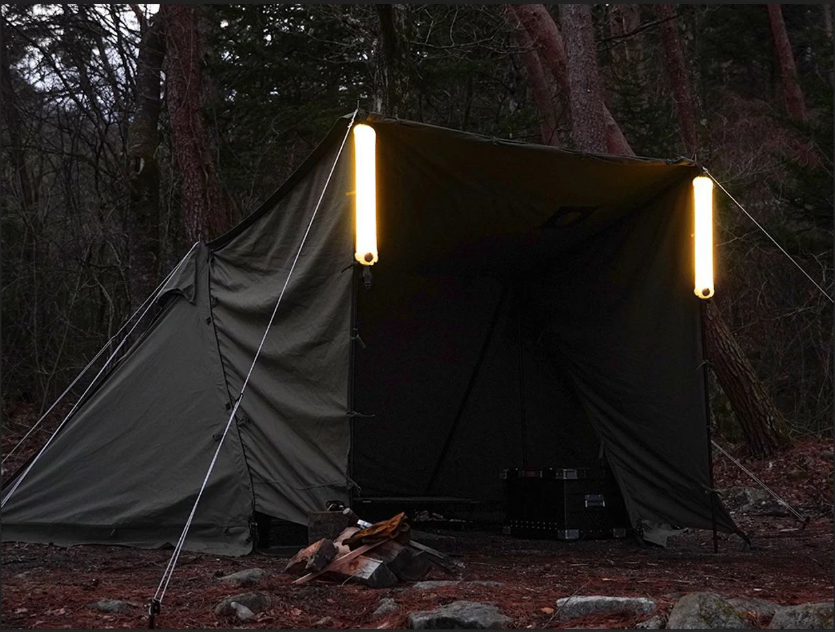 ZTARX patented outdoor folding inflatable camping lamp, solar inflatable lamp, waterproof magnetic suction column, supplementary light rod lamp pic 4