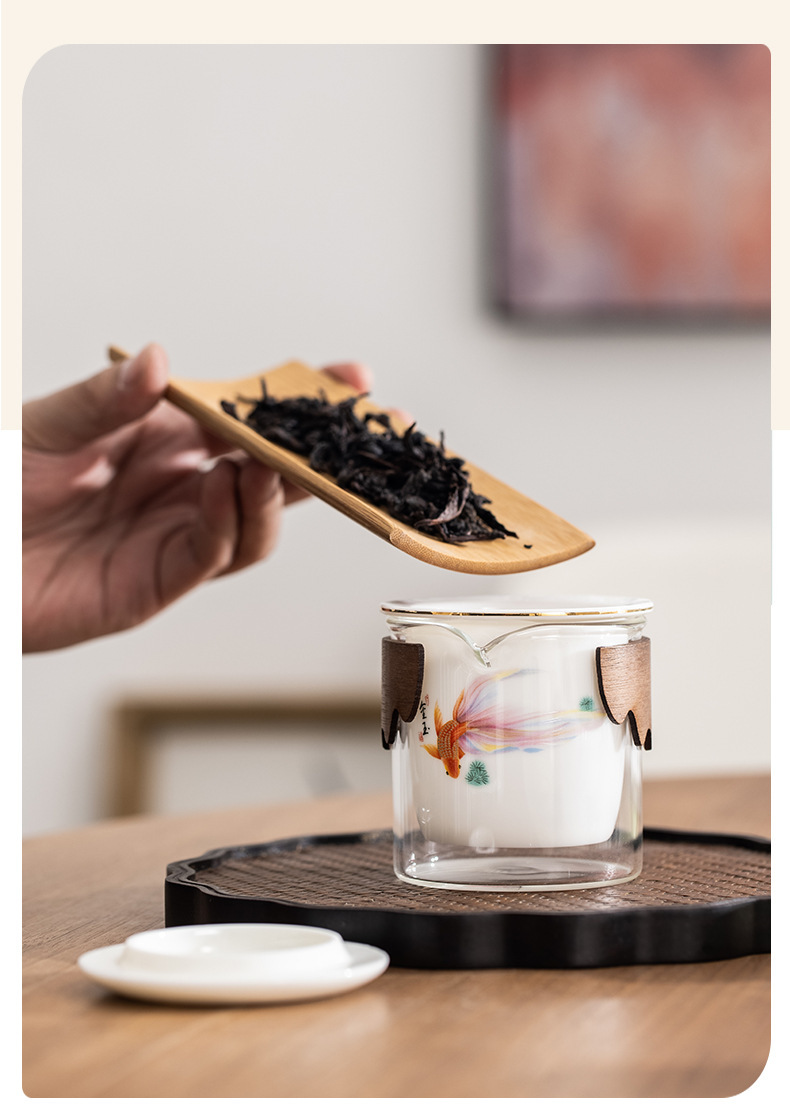 The Wujiang Sheep Fat Jade Porcelain Kung Fu Tea set travel bag is a high-end souvenir for outdoor travel. Wholesale pic 12