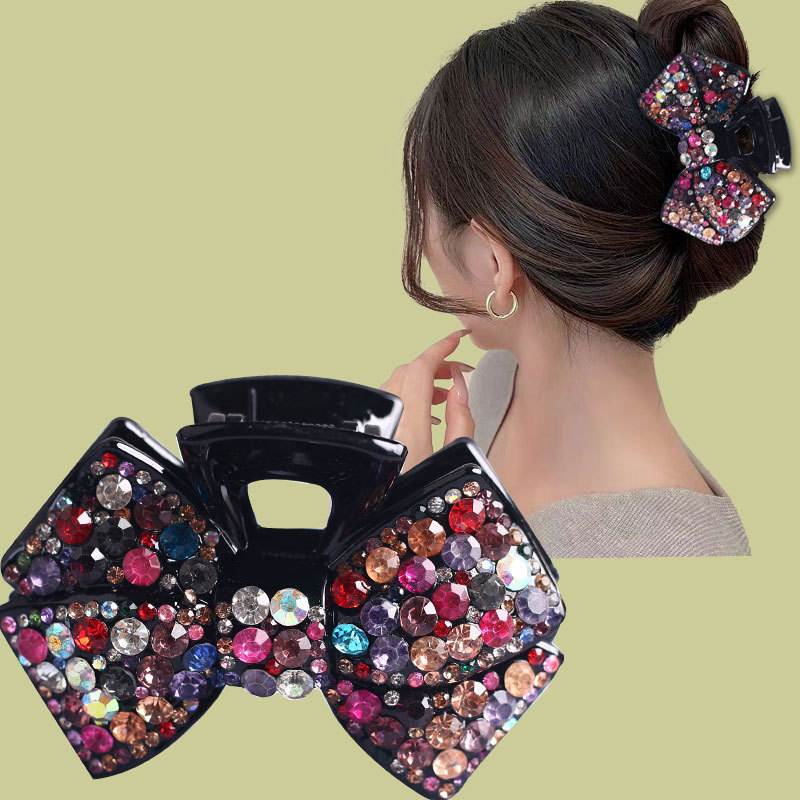 Best-selling Korean updo hair accessories, hair clips set with crystal diamonds, elegant and stylish. Direct sales from the manufacturer pic 10