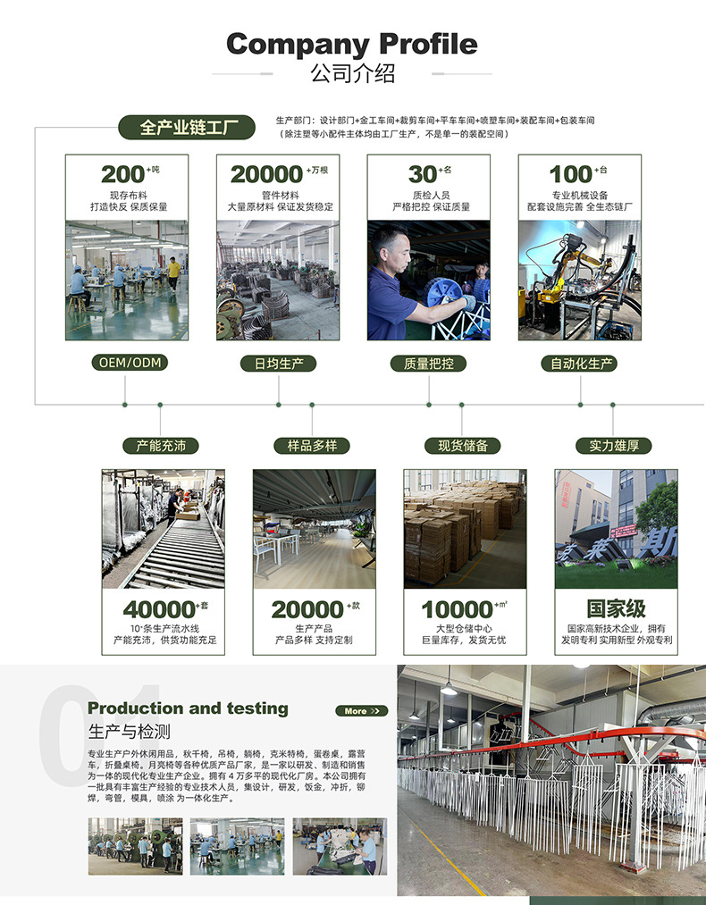户外折叠椅子便携式露营野餐折叠椅户外桌椅套装月亮椅小马扎批发详情12
