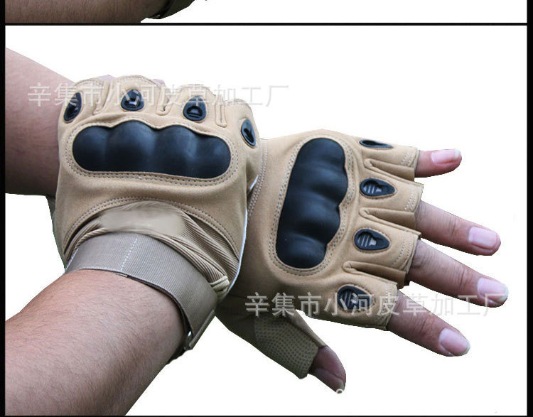 Special Forces tactical half-finger gloves, male reporter Black Eagle Sports Outdoor fighting anti-slip military fan cycling sun protection gloves pic 19